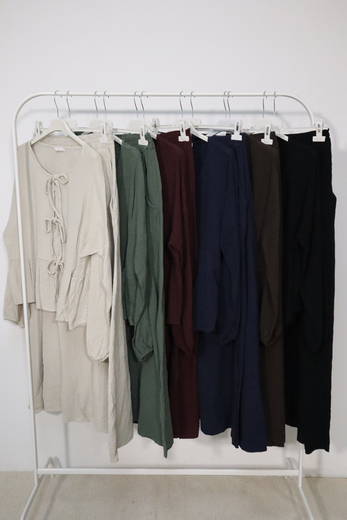 Muselin Zweiteiler Jasmin