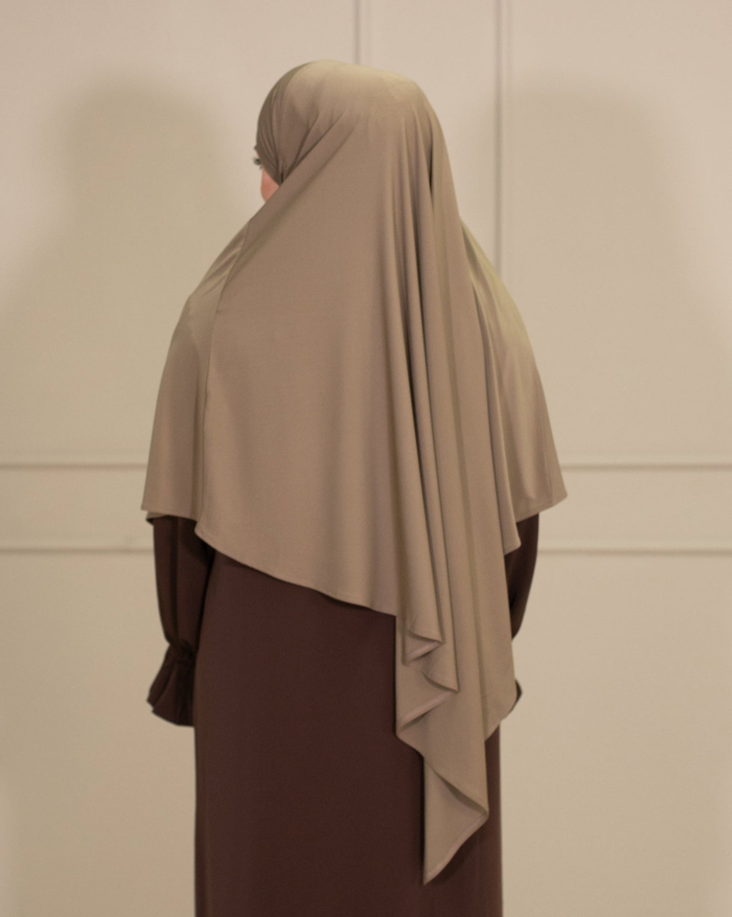 Premium Jersey Khimar Camel