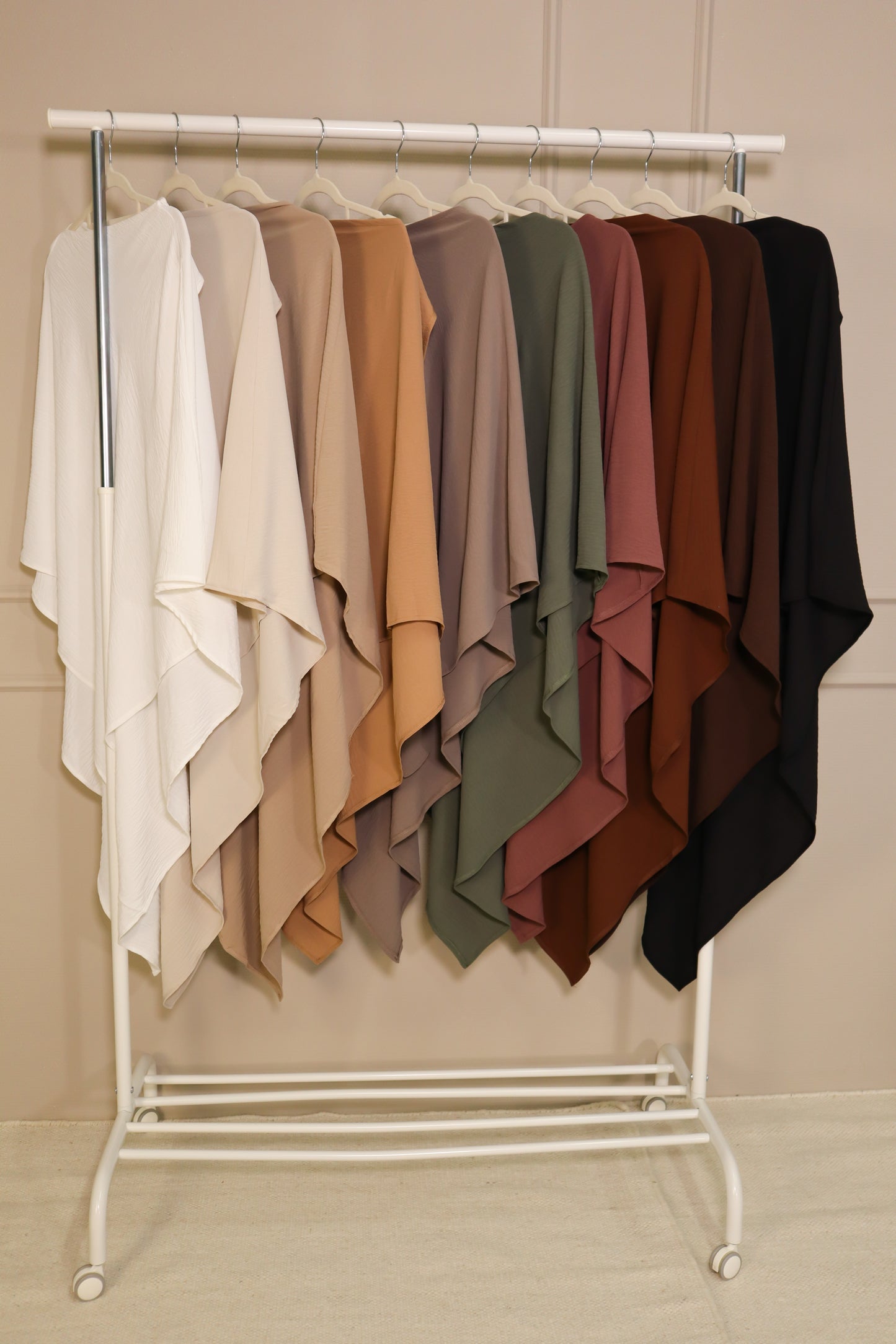 Einlagiger Khimar Jazz Beige