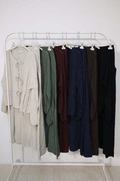 Muselin Zweiteiler Jasmin