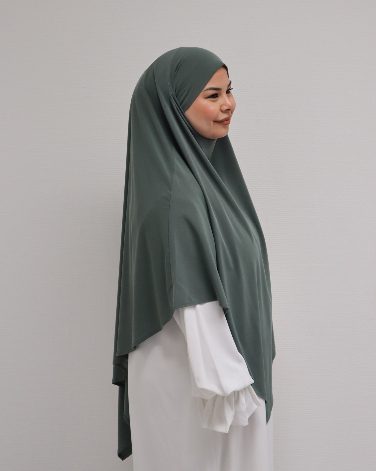 Premium Jersey Khimar Sage Green