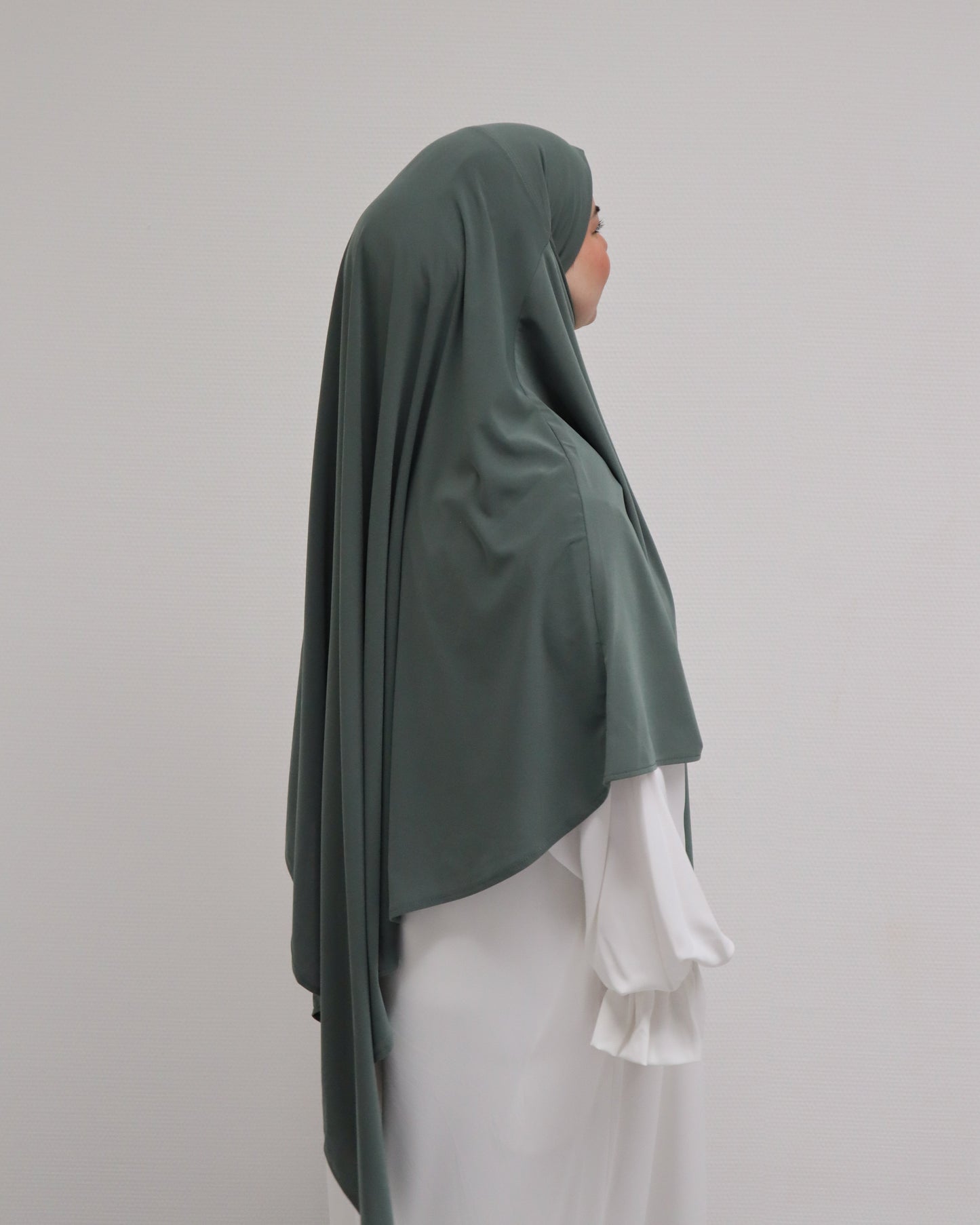 Premium Jersey Khimar Sage Green