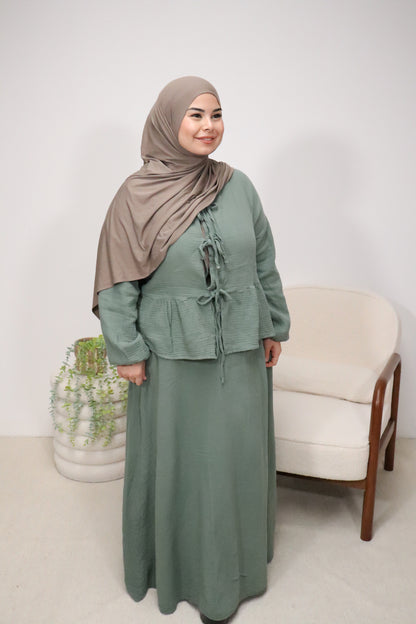 Muselin Zweiteiler Jasmin