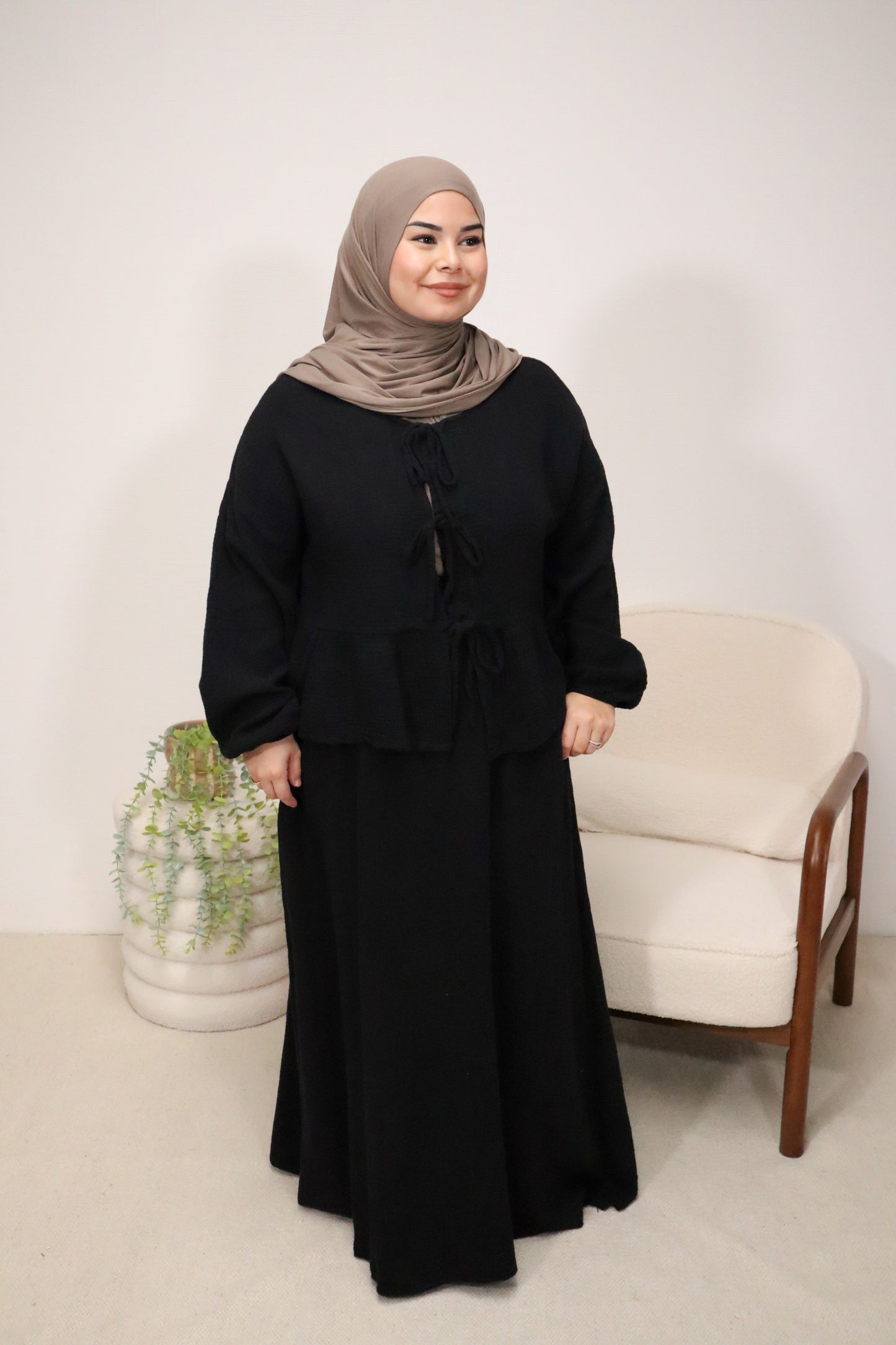 Muselin Zweiteiler Jasmin