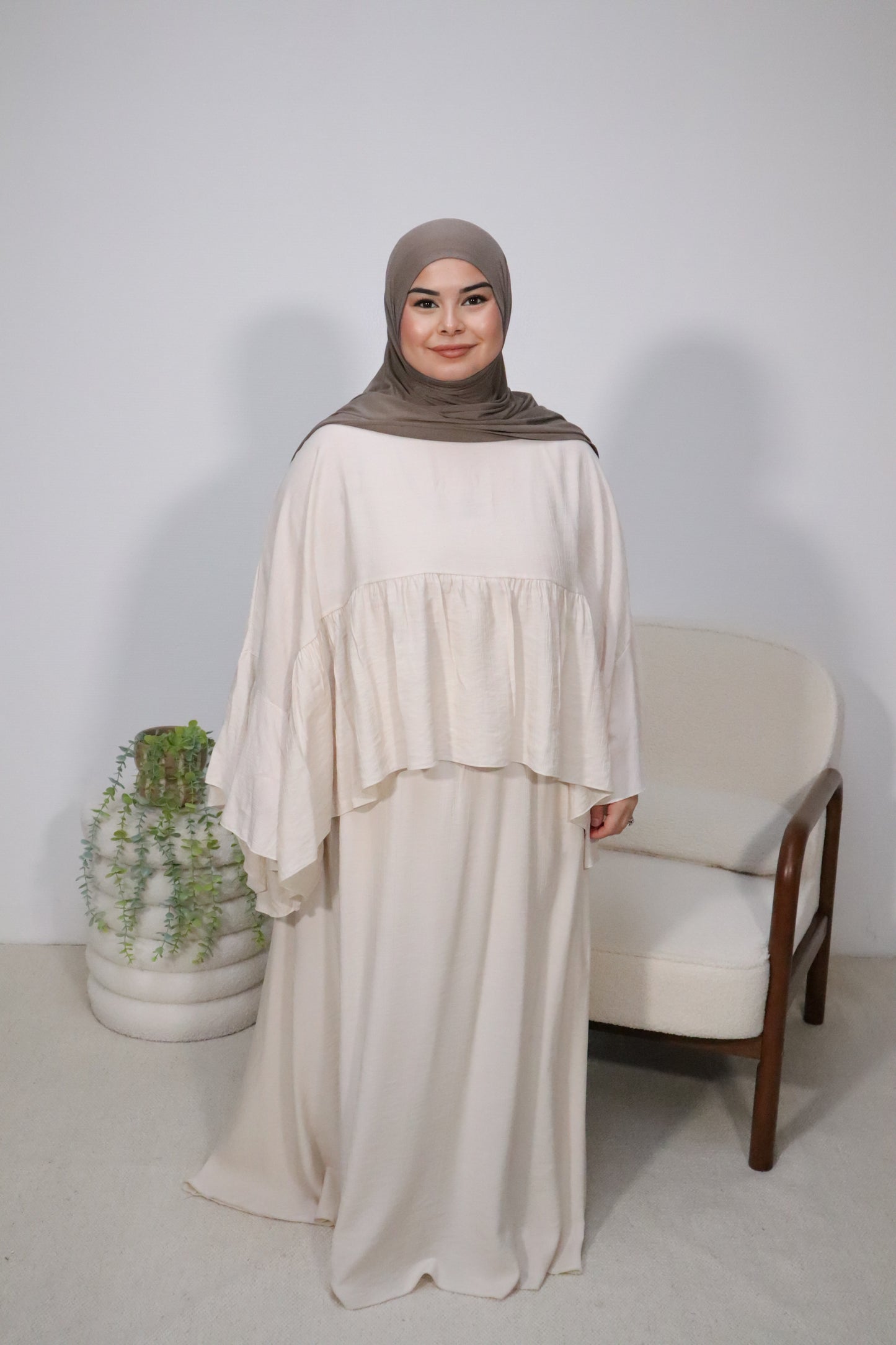 Zweiteiler mit Volants